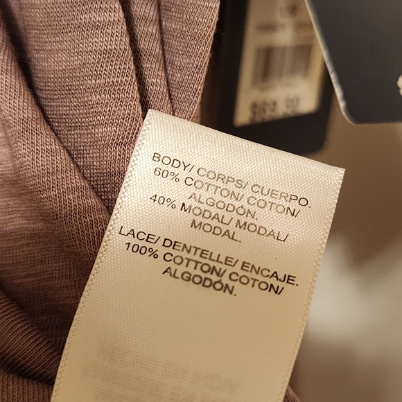 NEW Lucky Brand Lace Trim Sleeveless Top Lavender Purple - Picture 9 of 9